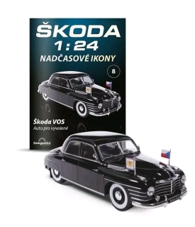 Škoda VOS 1:24 časopis Nadčasové Ikony no.8 s modelem