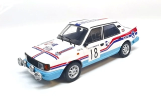 Škoda 130 LR no.18, Křeček, Rally Bohemia 1986 1:18 Foxtoys